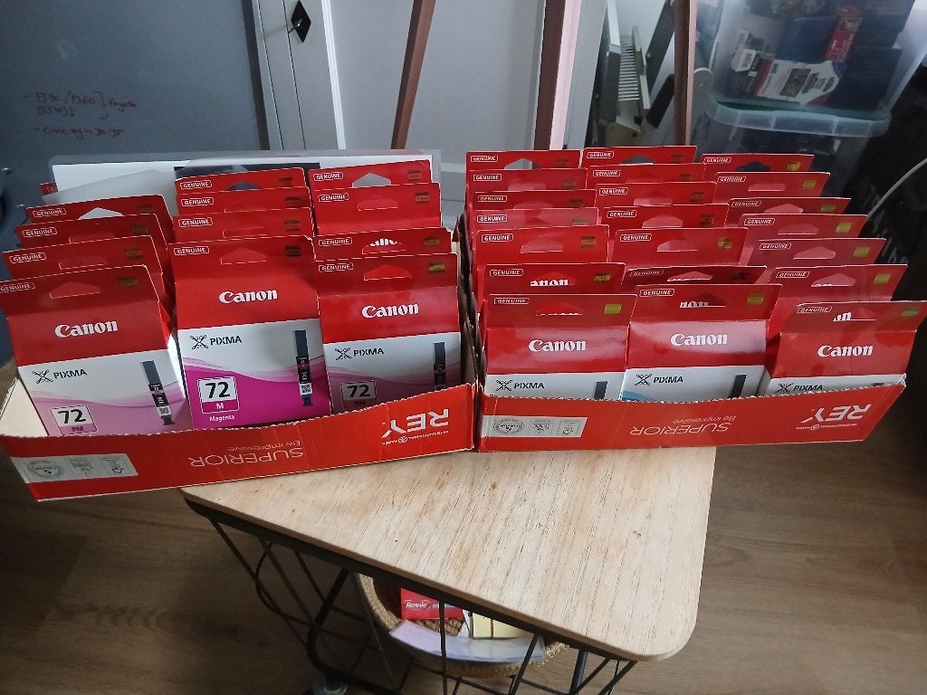 Originele Cartridges Canon 72 verschillende kleuren, Ophalen, Nieuw, Cartridge, Canon