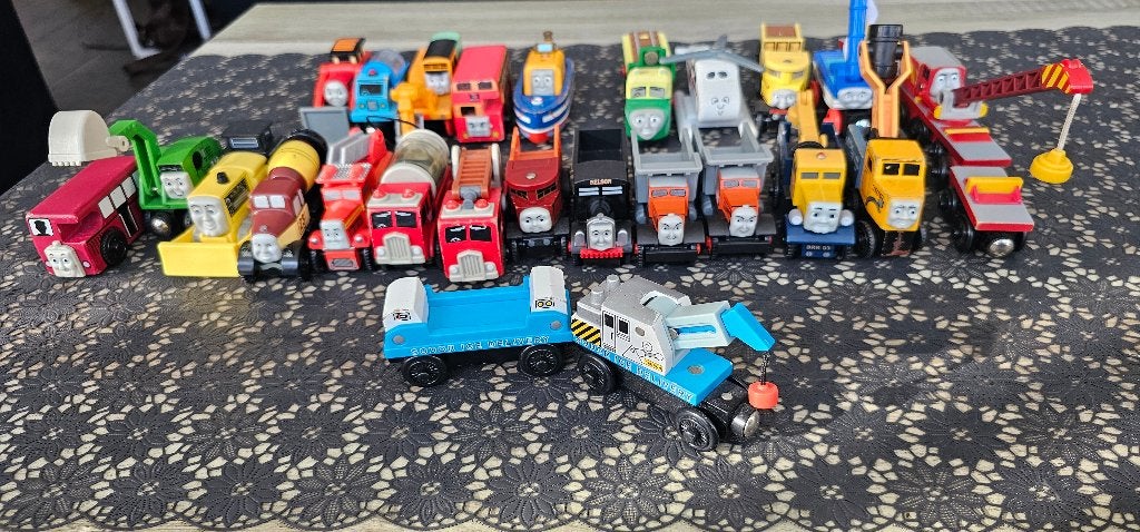 Thomas de trein Hout Ice Crane, Ophalen of Verzenden, Zo goed als nieuw