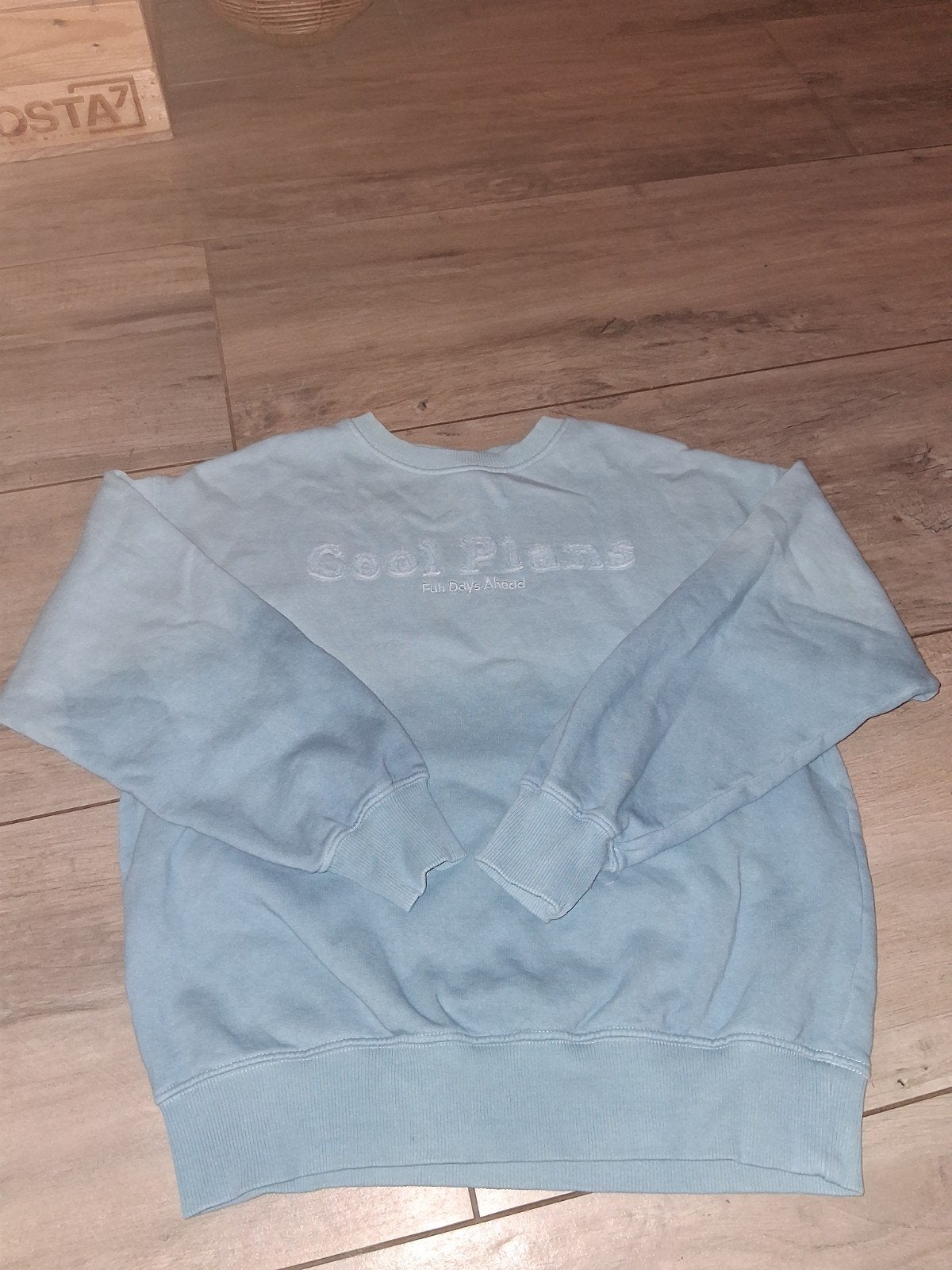 Blauwe sweater, Blauw, Ophalen of Verzenden, Zo goed als nieuw, Lange mouw