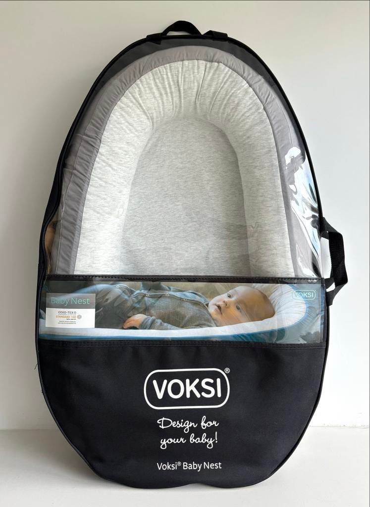 Voksi Babynest - Premium Lichtgrijs, Ophalen, Zo goed als nieuw, Overige typen