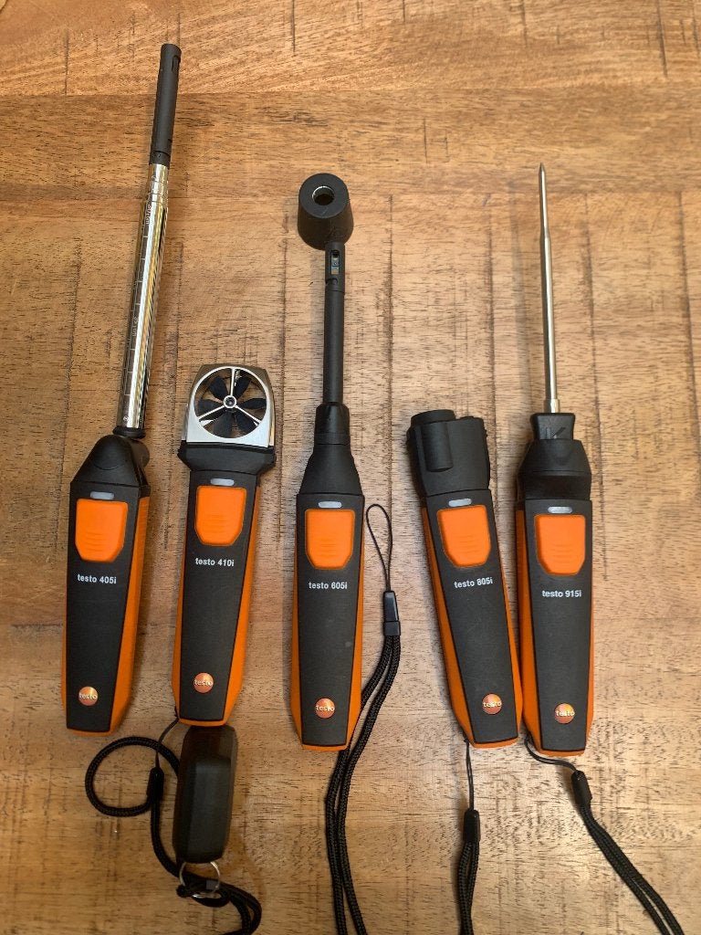 Testo meetapparatuur, Ophalen, Gebruikt, Overige merken
