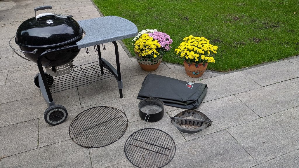 Weber Performer 57 cm – compleet, goed onderhouden, Ophalen, Gebruikt, Weber, Met accessoires