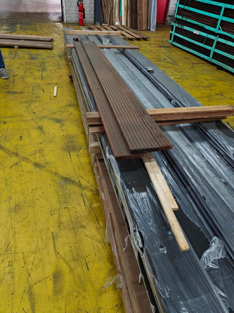3 stuks hh vlonderplanken 25 x 145 L. 2.75, Tuin en Terras, Palen, Balken en Planken, Ophalen, 250 cm of meer, Planken