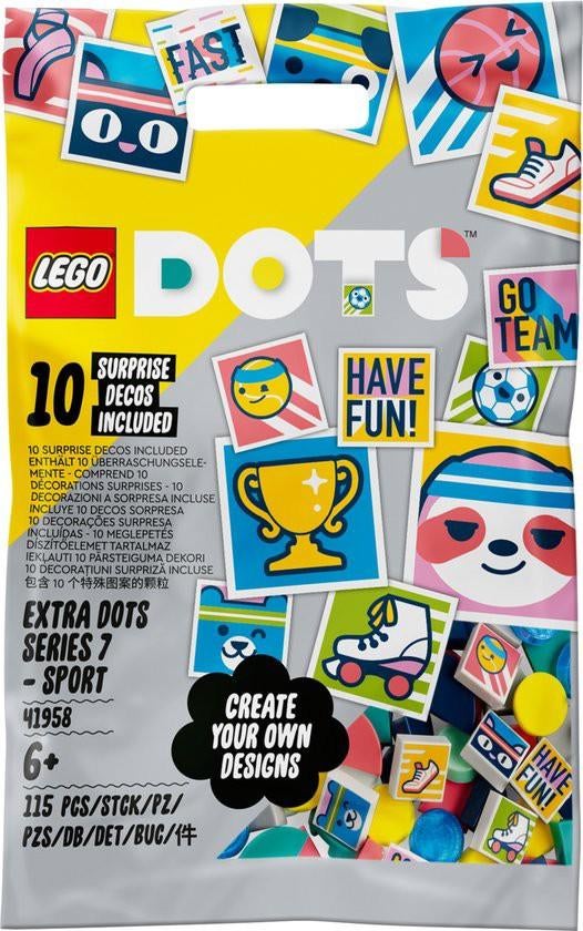 50% Korting op Lego DOTS 41958 Extra Dots Series 7, Overige thema's, Lego, Nieuw, Ophalen of Verzenden