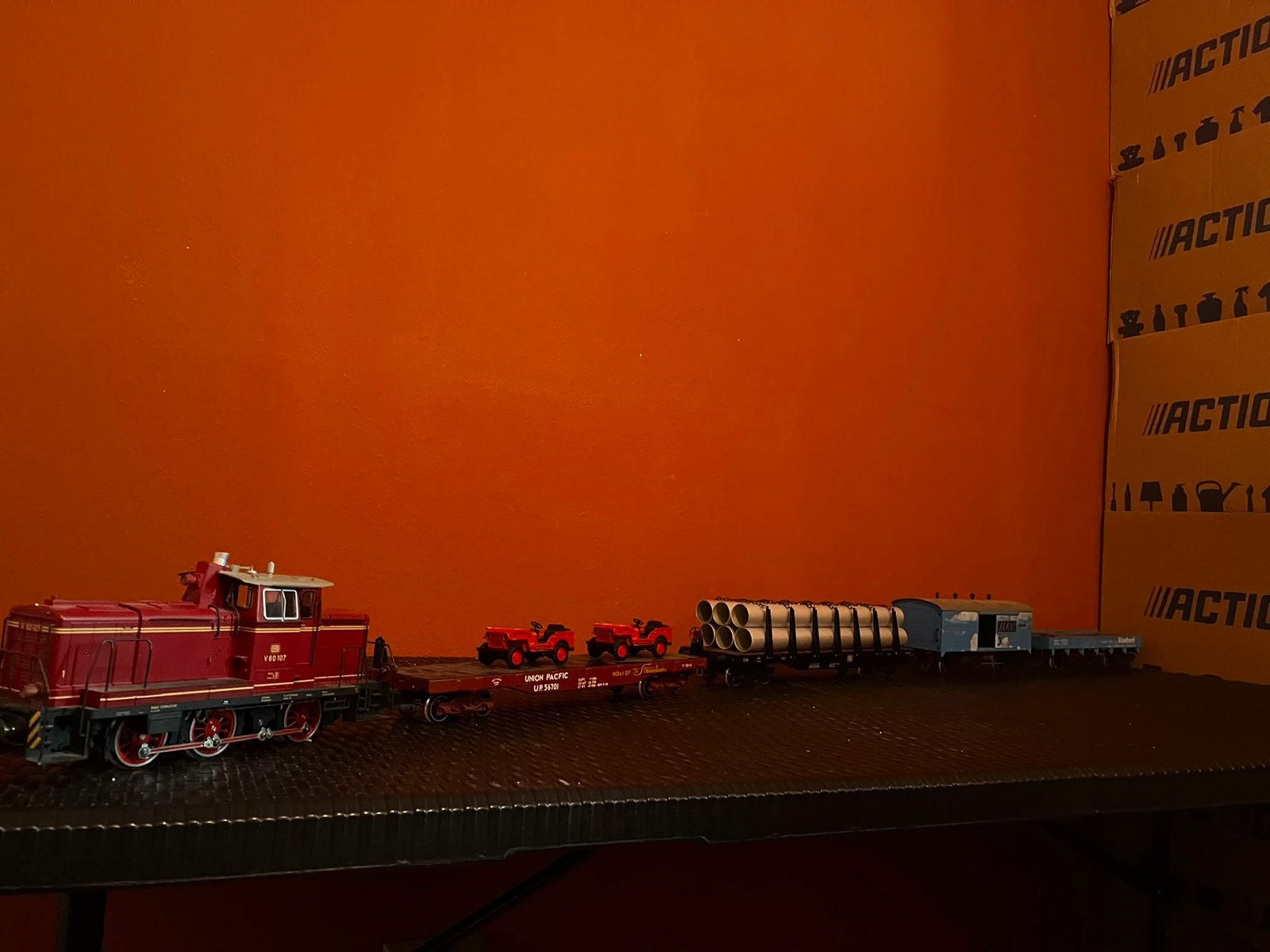Märklin Treinset met Locomotief 54321 en Wagons, Hobby en Vrije tijd, Modeltreinen | Overige schalen, Wisselstroom, Treinset, Ophalen of Verzenden