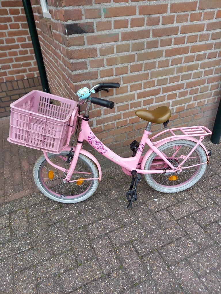 Leuke roze meisjesfiets 16 inch - Alpina, Ophalen, Gebruikt
