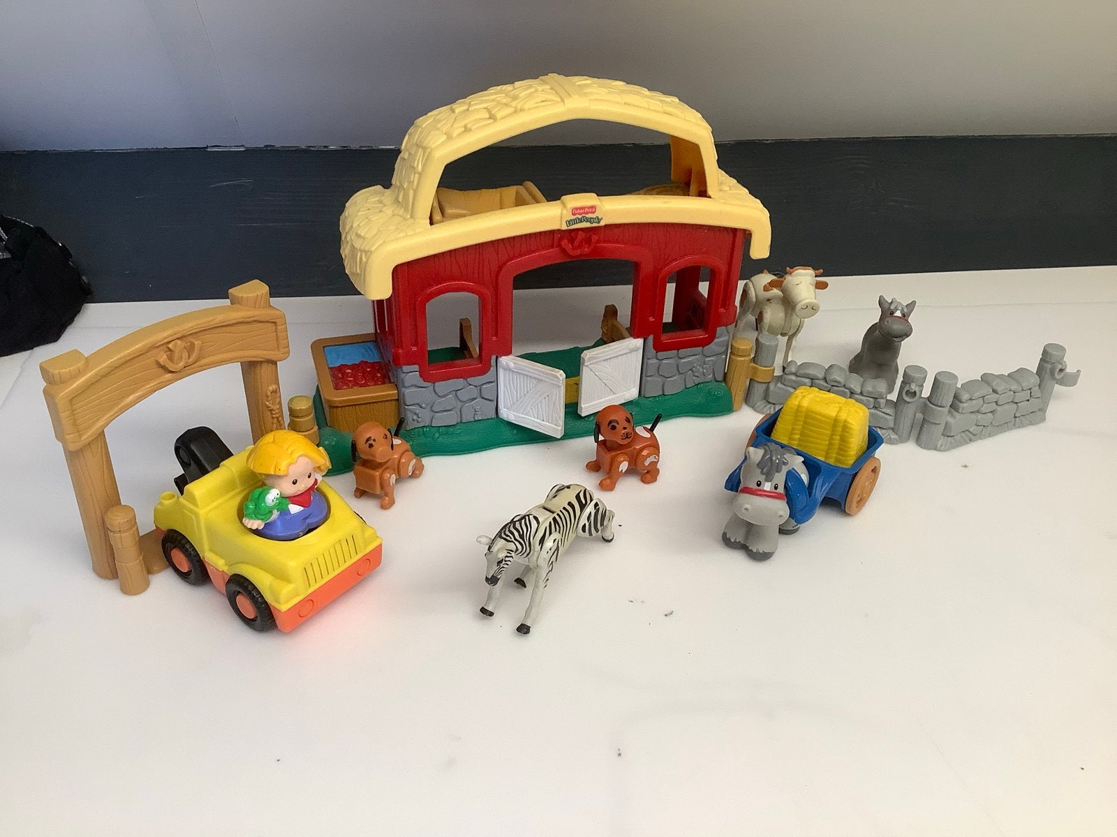 Fisher-Price Little People Boerderij Speelset, Ophalen of Verzenden, Gebruikt, Jongen of Meisje