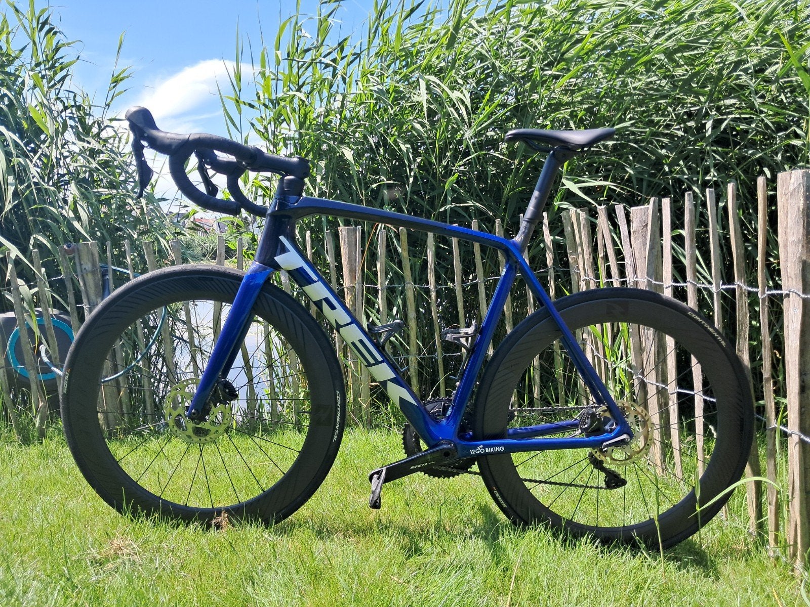 Trek Emonda SL5 2023 te koop (framemaat 58), Fietsen en Brommers, Fietsen | Racefietsen, 28 inch, Gebruikt, Carbon, Heren