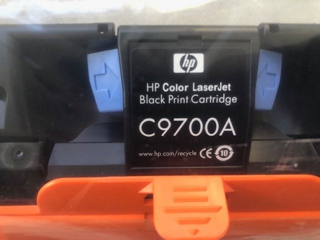 Cartridge HP Color Laserjet   Zwart   C9700A, Computers en Software, Ophalen of Verzenden, Nieuw, Cartridge, Hp