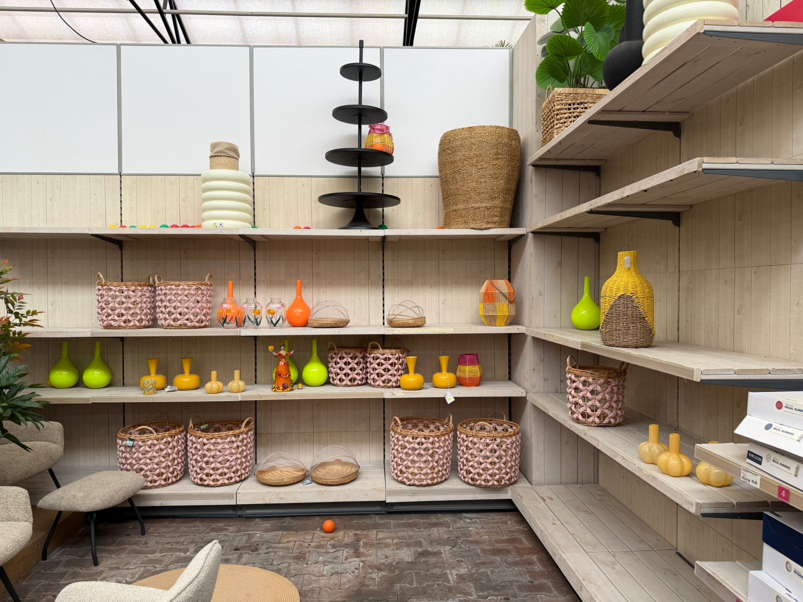 Stelling materiaal, Ophalen