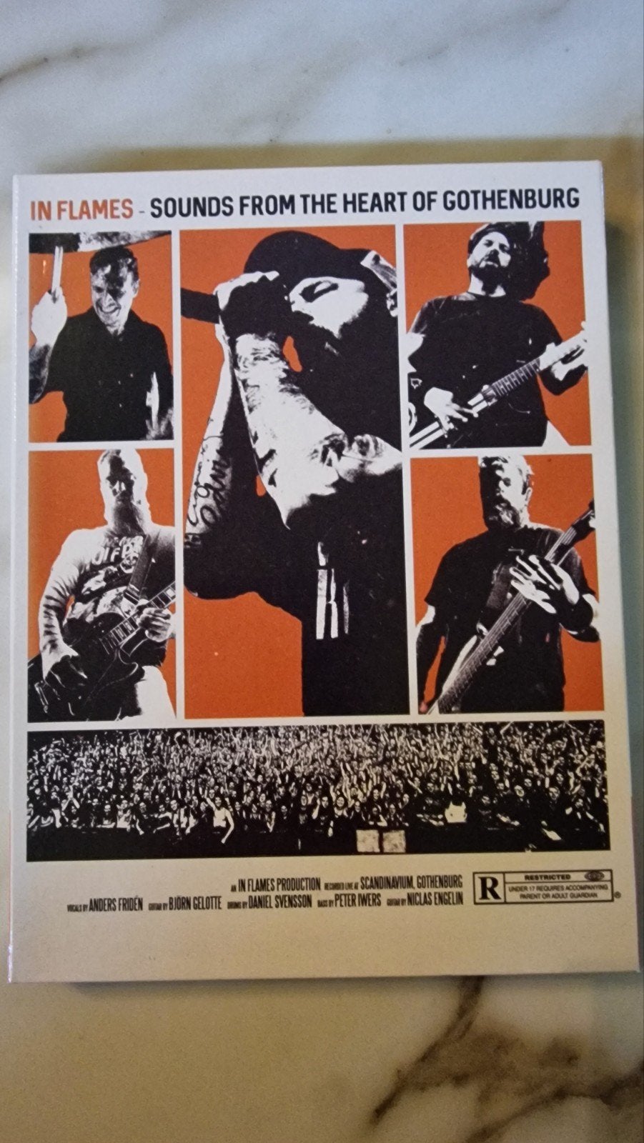 In Flames - Live DVD Sounds from the heart of Gothenburg, Alle leeftijden, Ophalen of Verzenden, Zo goed als nieuw