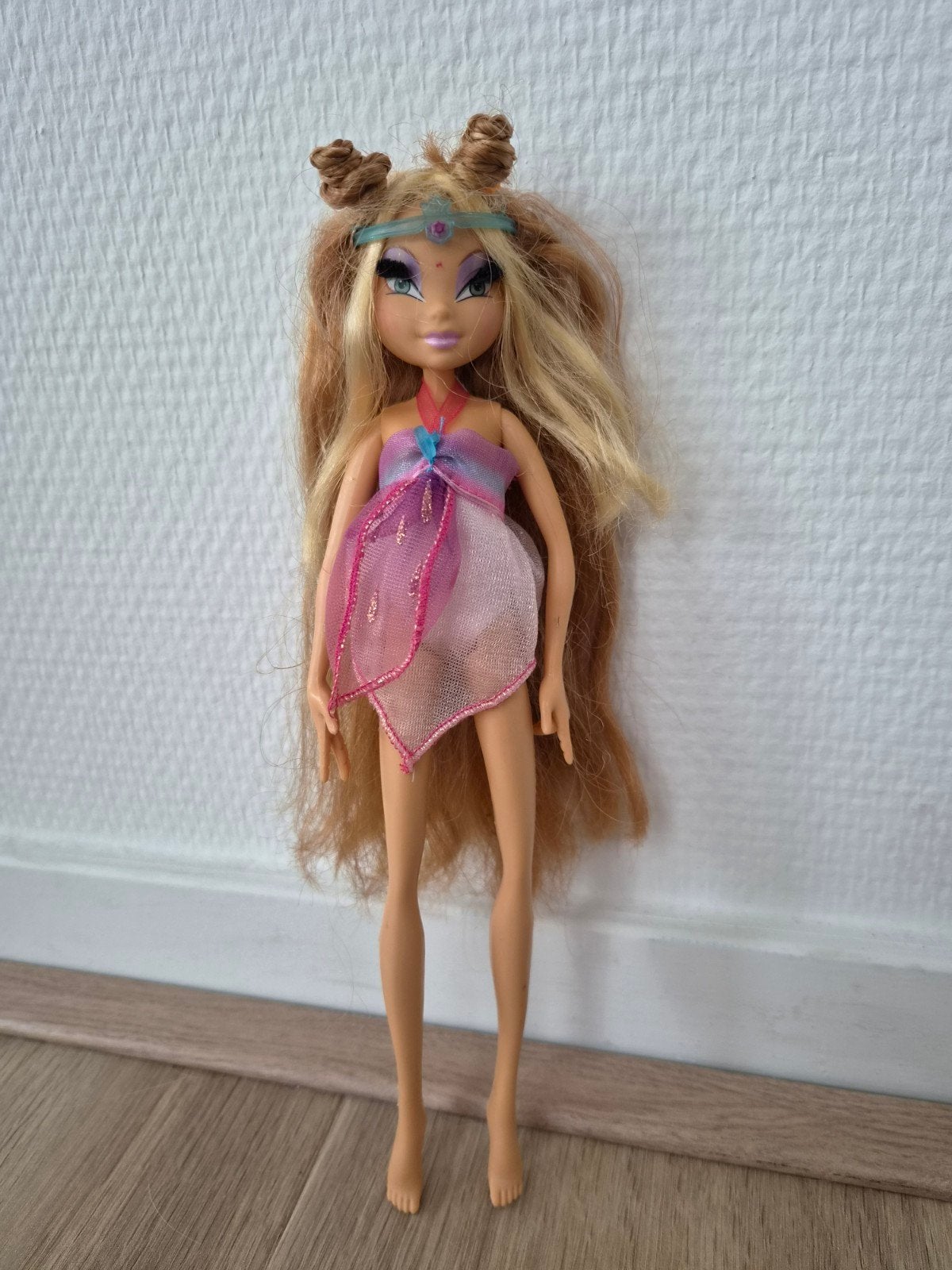 winx club flora enchantix pop glam mattel, Kinderen en Baby's, Ophalen of Verzenden, Gebruikt, Overige typen