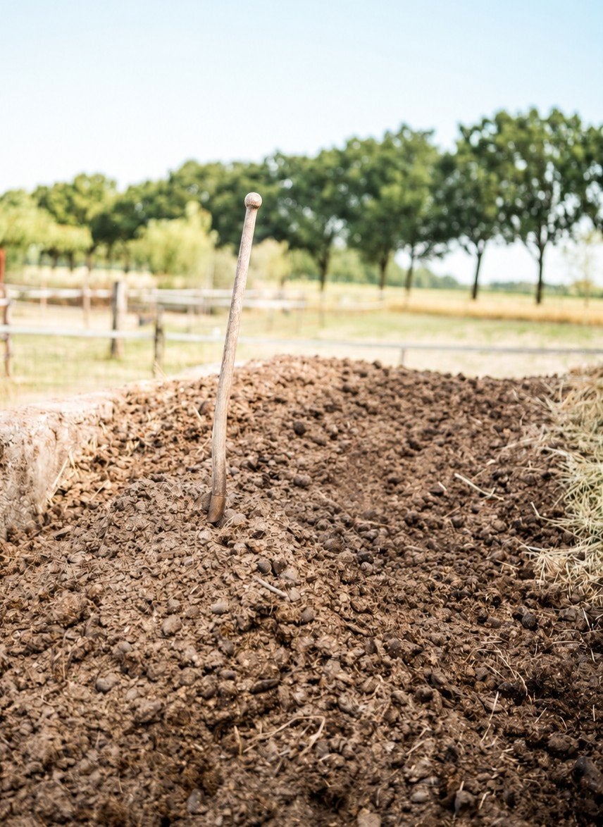 Gratis paardenmest - biologisch, Ophalen
