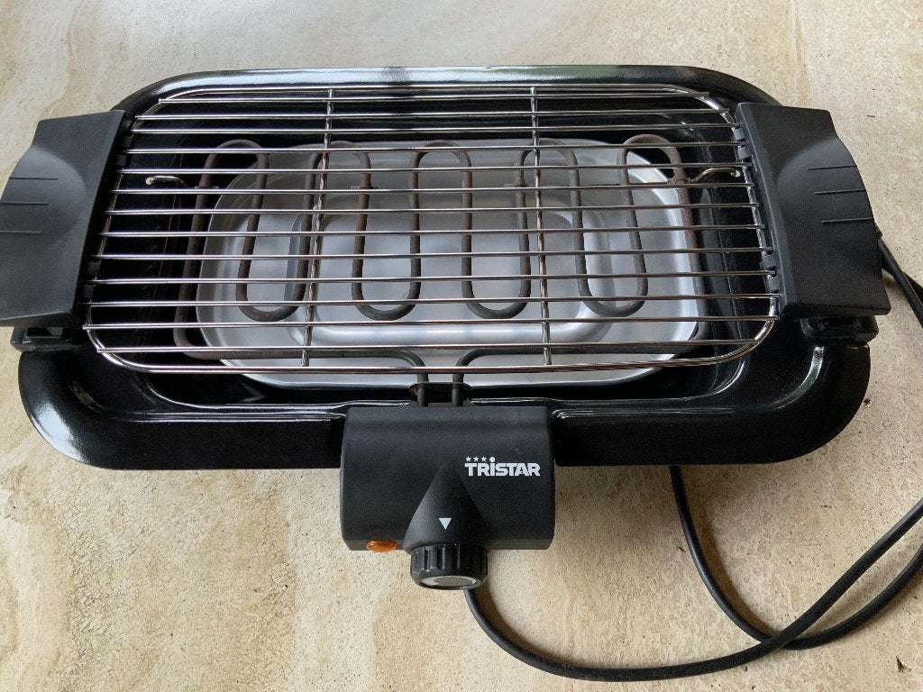 elektrische barbeque, Tuin en Terras, Ophalen, Zo goed als nieuw, Tristar