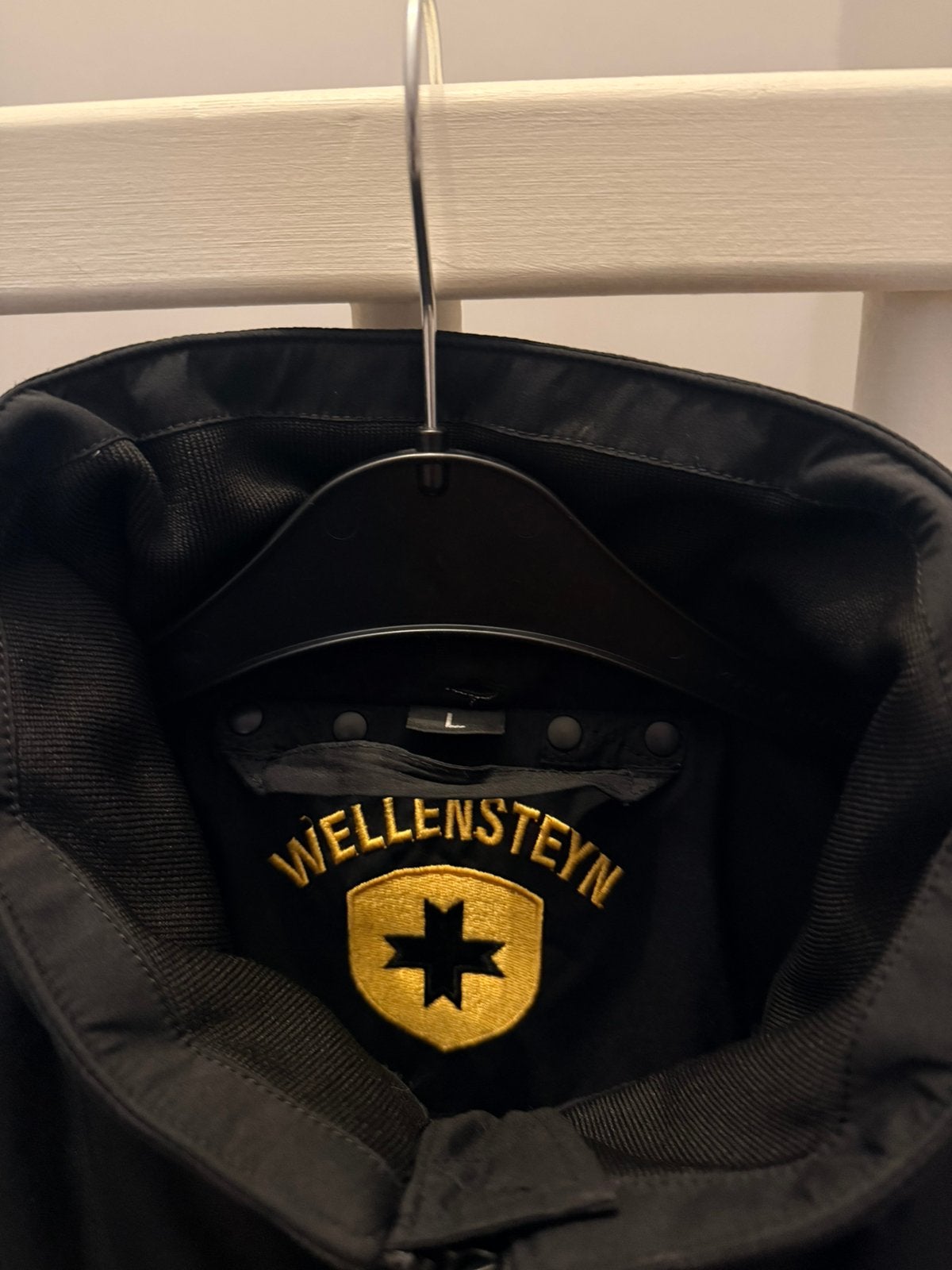 Wellensteyn zwarte winterjas, Kleding | Heren, Ophalen, Zo goed als nieuw, Maat 52/54 (L), Zwart
