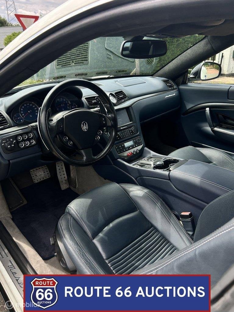 Maserati GranTurismo S | 2009 | Route 66 Auctions, Auto's, Gebruikt, Overige carrosserieën, Zwart, Bedrijf