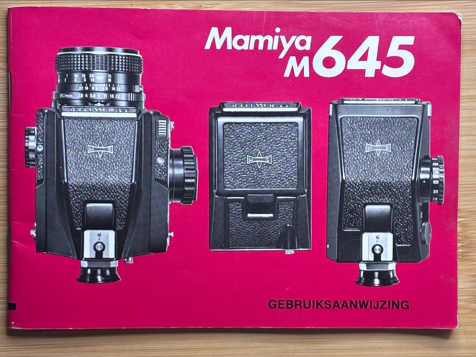 Mamiya M645 Gebruiksaanwijzing - Origineel, Ophalen of Verzenden