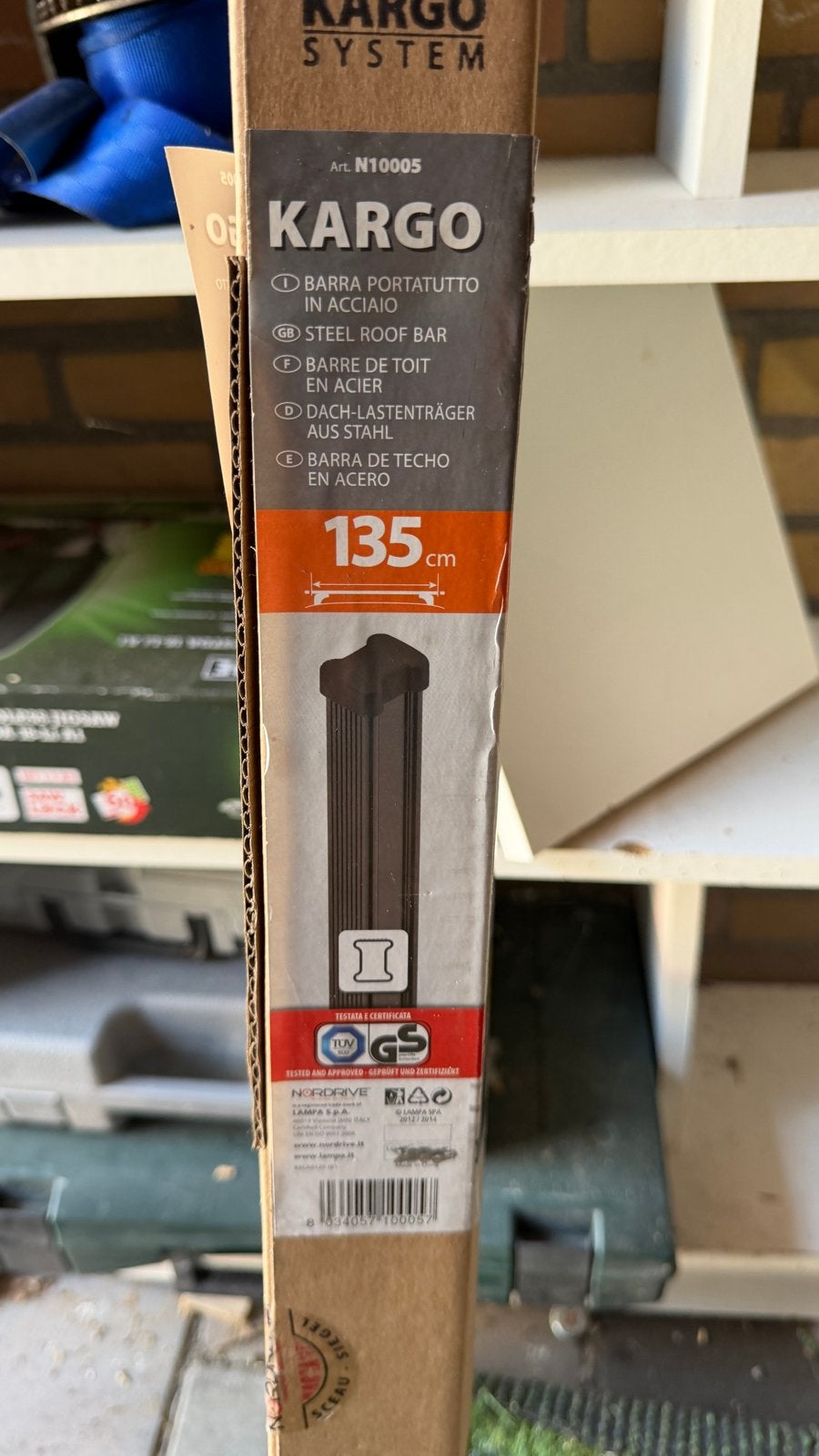 Kargo System dakdragers 135cm voor Citroën Berlingo/Peugeot, Ophalen, Nieuw