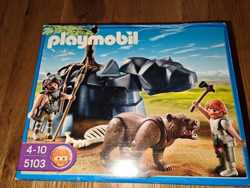 PLAYMOBIL Grotbewoners Met Beer - 5103, Geobra Brandstätter Stiftung & Co KG, Overige typen, Service@playmobil, Nieuw