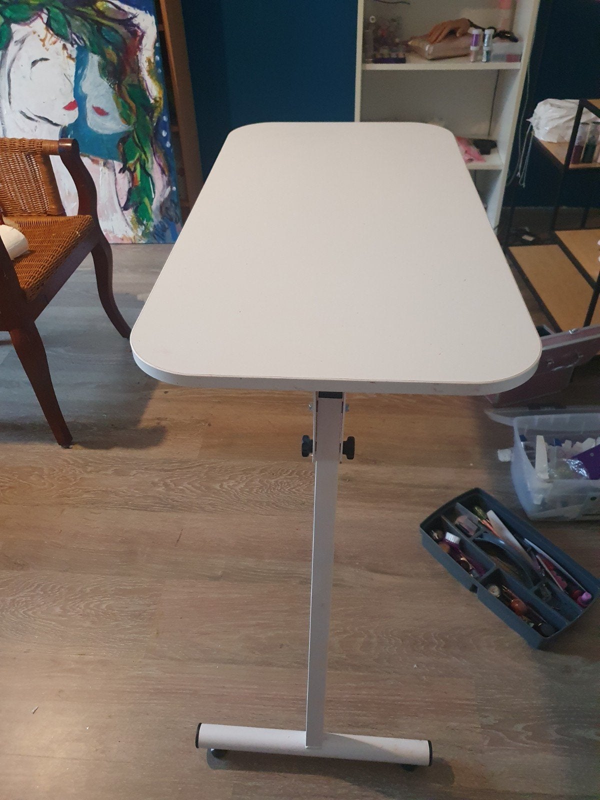 Mobiele Manicure Tafel, Ophalen, Rechthoekig, 100 tot 150 cm, 50 tot 100 cm