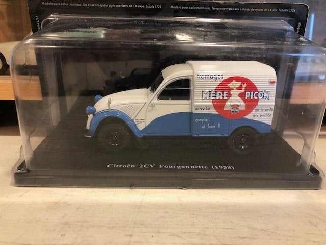 1:24 Citroen 2CV Fourgonnette 1958 Mere Picon Hachette, Ophalen of Verzenden, Zo goed als nieuw, Auto, Overige merken