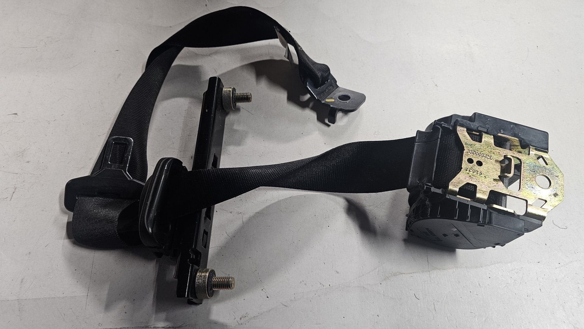 Gordel B stijl rechts voorzijde BMW X5 serie E53 72118402692, Gebruikt, -, Ophalen of Verzenden, -