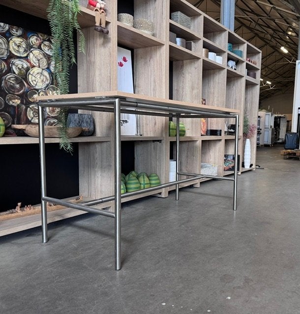 Bartafel 160x80xH105 cm,  200€ / stuk, 4 stuks, Huis en Inrichting, Ophalen of Verzenden, Gebruikt