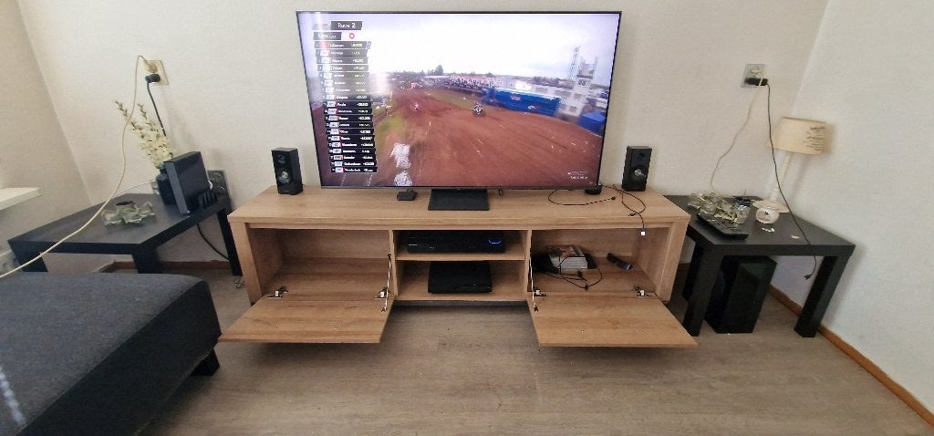 TV meubel, Ophalen, Zo goed als nieuw, Minder dan 100 cm, 25 tot 50 cm