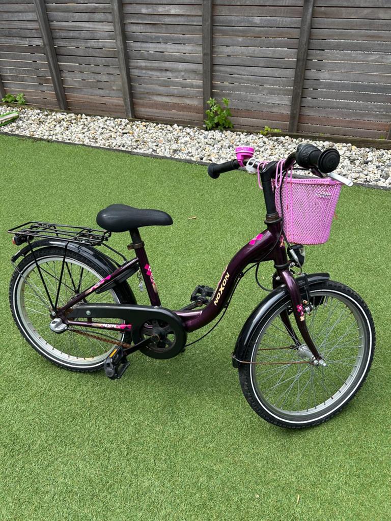 Meisjes kinderfiets 20 inch, Ophalen of Verzenden, Gebruikt, 20 inch, Handrem