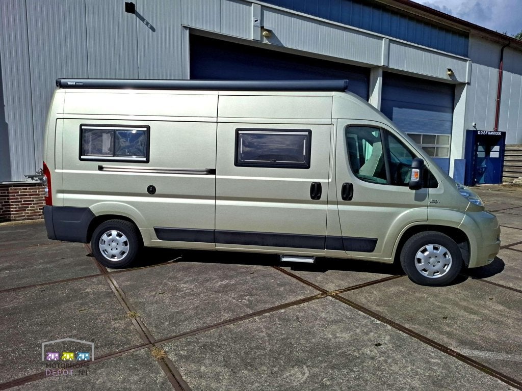 HMC Fiat Ducato | Lengtebedden |, Chemisch toilet, Buscamper of Camperbus, Ringverwarming, Fiat