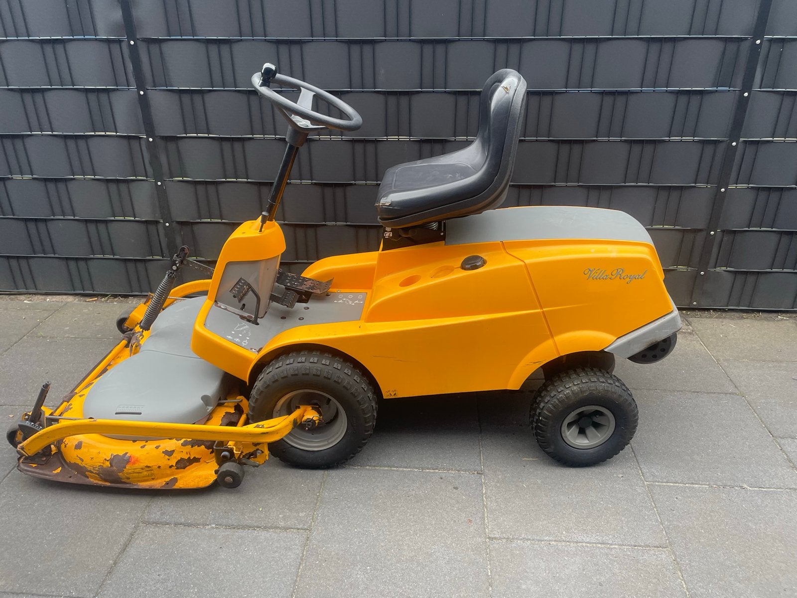 Stiga Villa Royal zitmaaier - Honda GCV520 motor, Tuin en Terras, Ophalen, Cirkelmaaier, Gebruikt, Benzine-grasmaaier