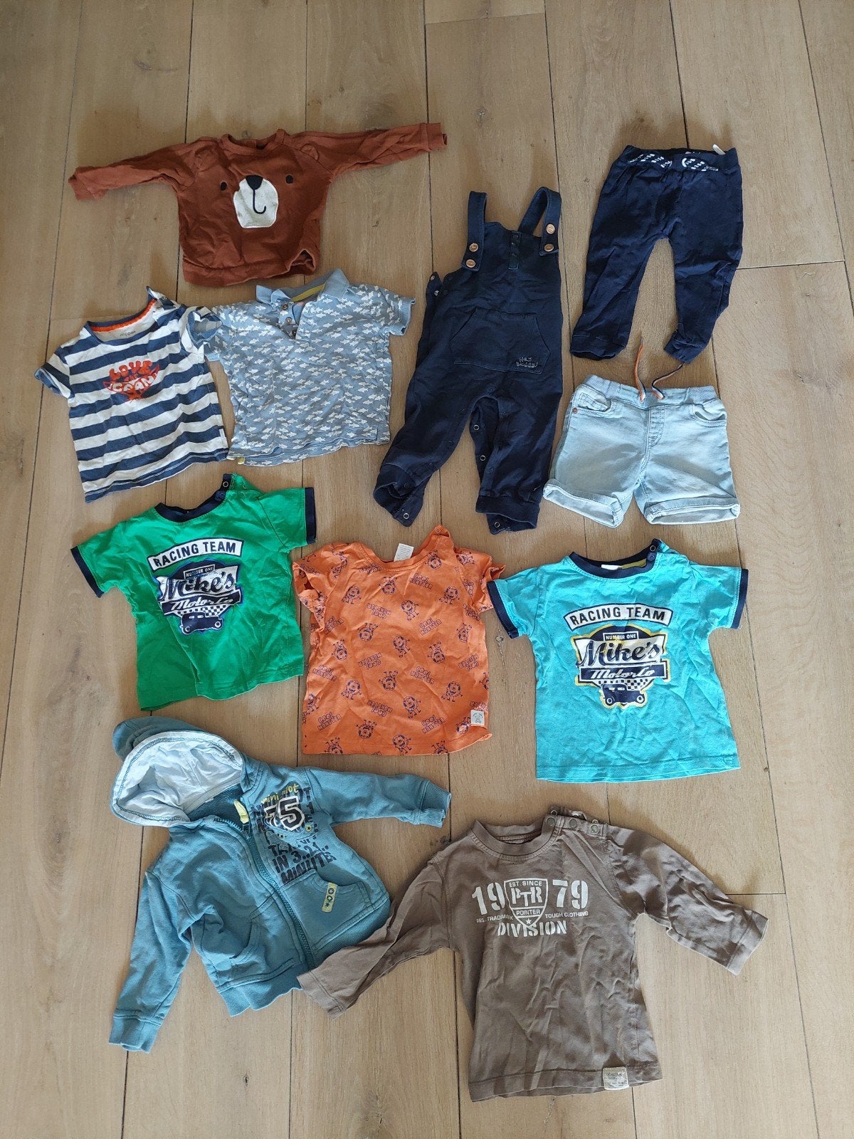 Kledingpakket baby jongen maat 80 (10 stuks), Ophalen of Verzenden, Zo goed als nieuw, Maat 80