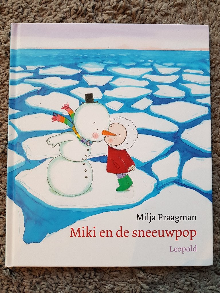 Boek : Miki en de sneeuwpop -- Milja Praagman, Milja Praagman, Fictie algemeen, Jongen of Meisje, Ophalen of Verzenden
