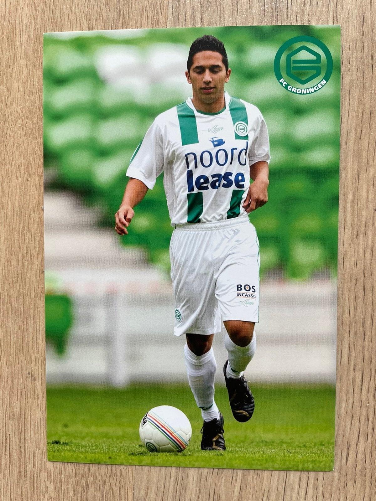 Fotokaart Hiariej (FC Groningen)., Ophalen of Verzenden, Nieuw, Overige binnenlandse clubs, Spelerskaart