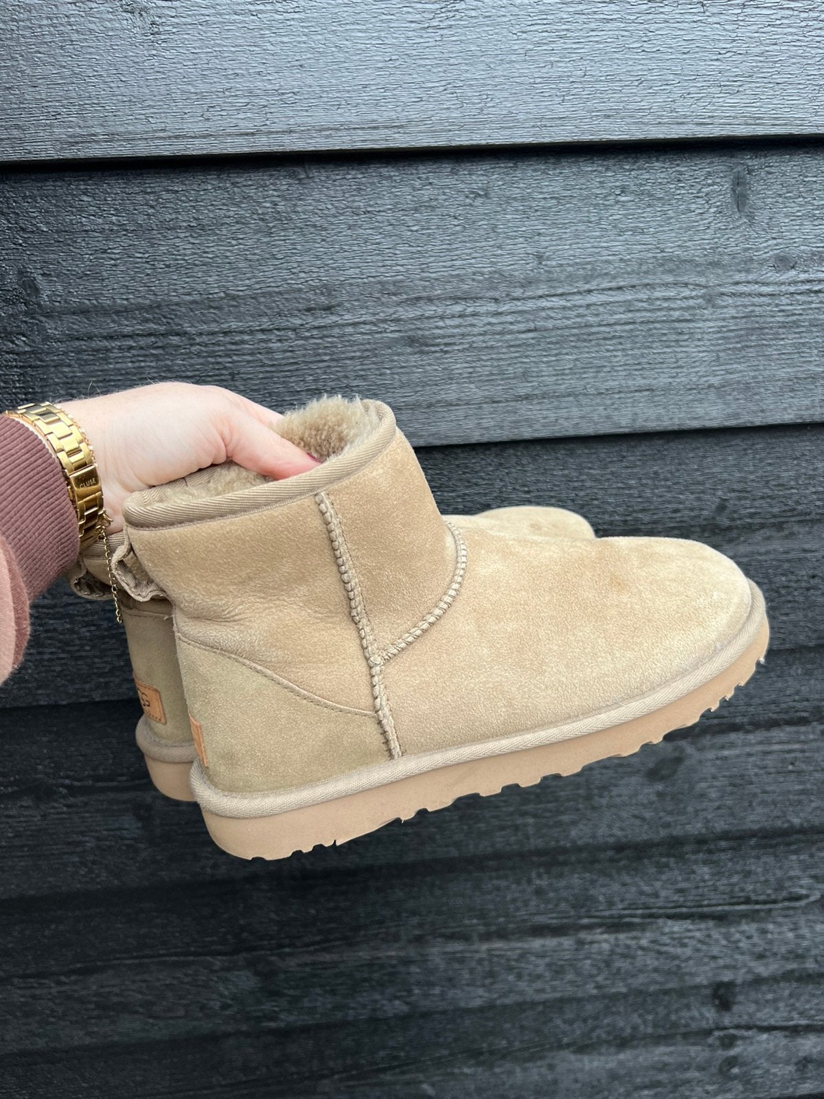 UGG Classic olijfgroen maat 39, Ophalen, Overige typen, Gedragen, Groen