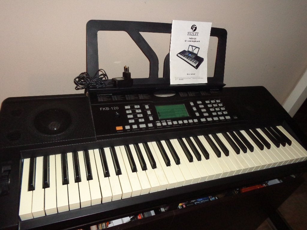 Fazley FKB-120 keyboard, 61 toetsen, Zo goed als nieuw, Aanslaggevoelig, Ophalen