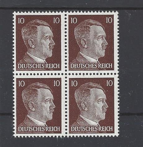 Historie Duitse Rijk, postzegels van Adolf Hitler, Verzenden, Overige soorten, Duitsland, Overige typen