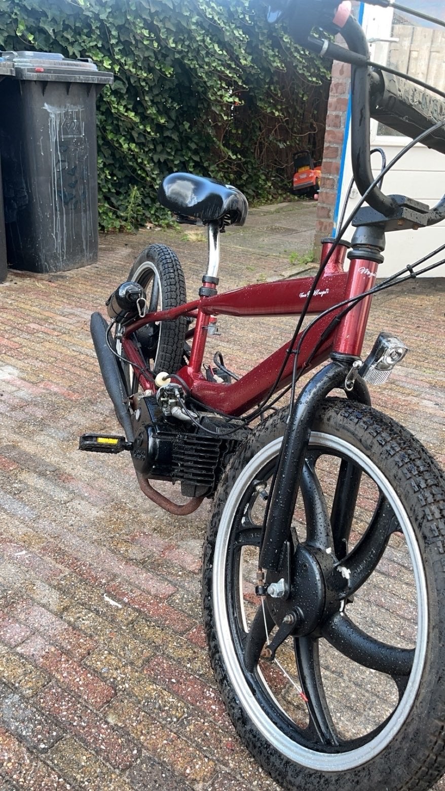 Unieke Tomos BMX Zelfbouw - 40 km/u - Hobbyproject, Ophalen of Verzenden, Gebruikt, Maximaal 45 km/u