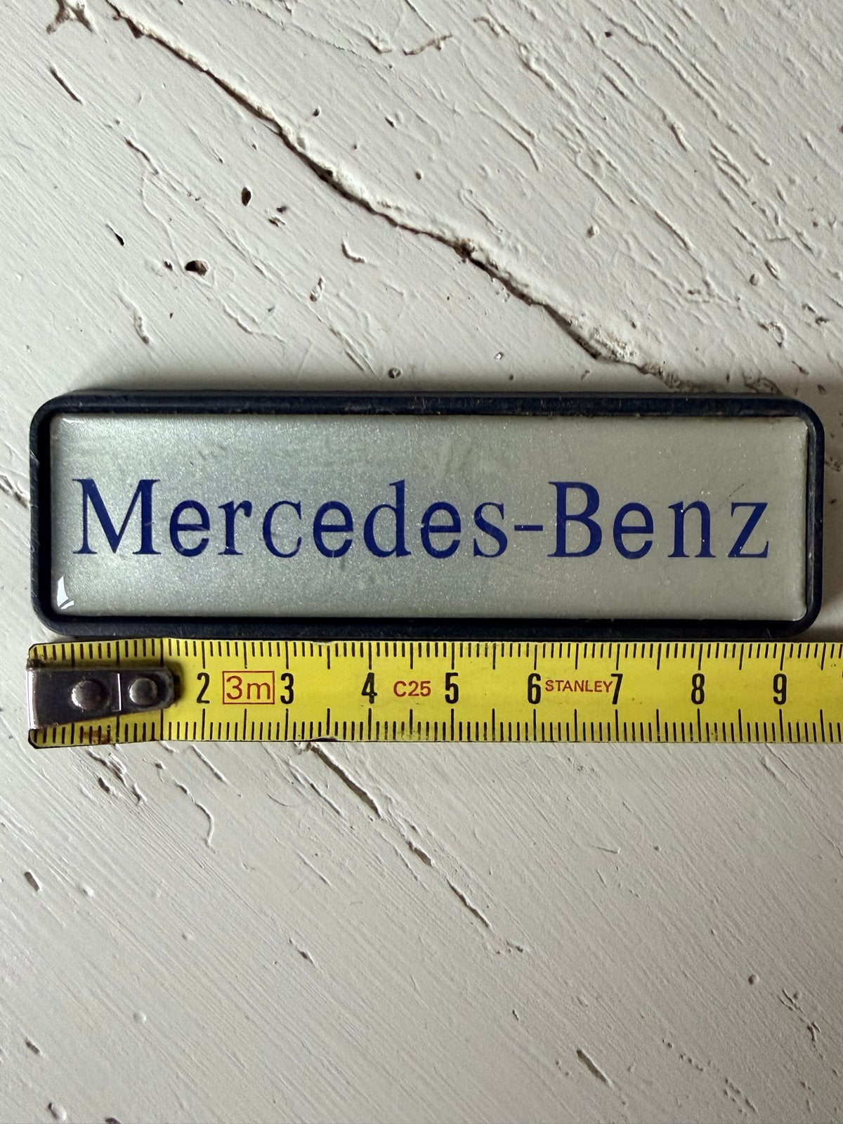 Mercedes-Benz logo embleem - Vintage, Ophalen of Verzenden, Gebruikt