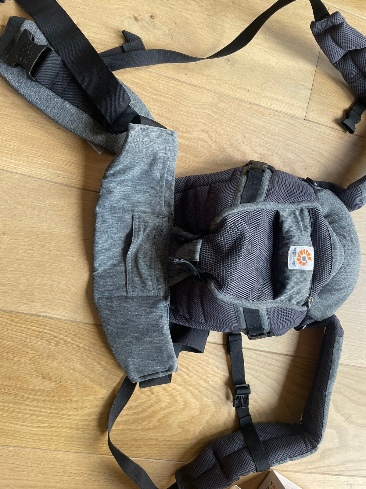 Ergo baby draagzak, Kinderen en Baby's, Buik of Rug, Zo goed als nieuw, Draagzak, Ophalen