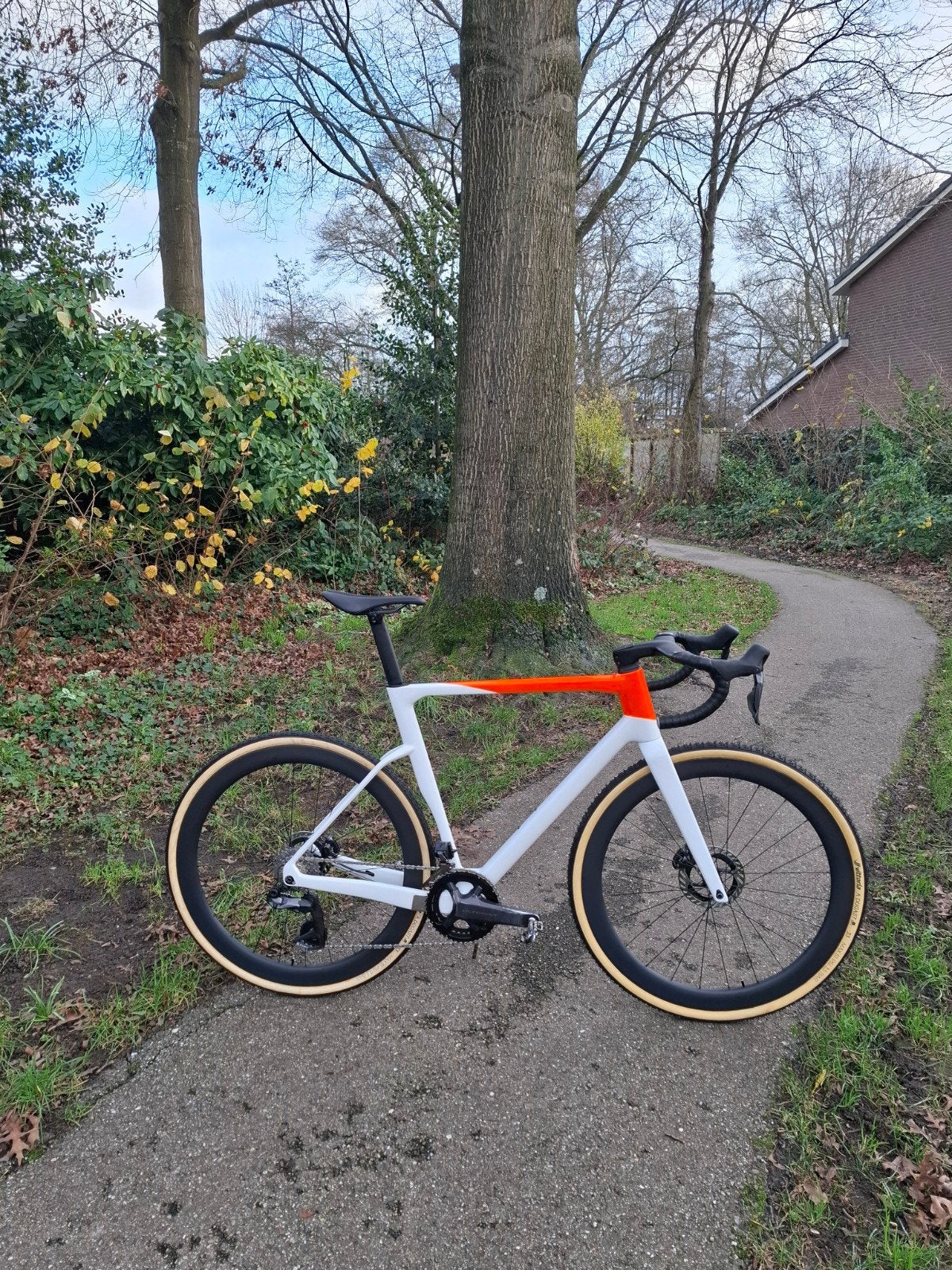 Cyclocross fiets L met Shimano Ultegra Di2, Overige merken, 28 inch, Gebruikt, Carbon
