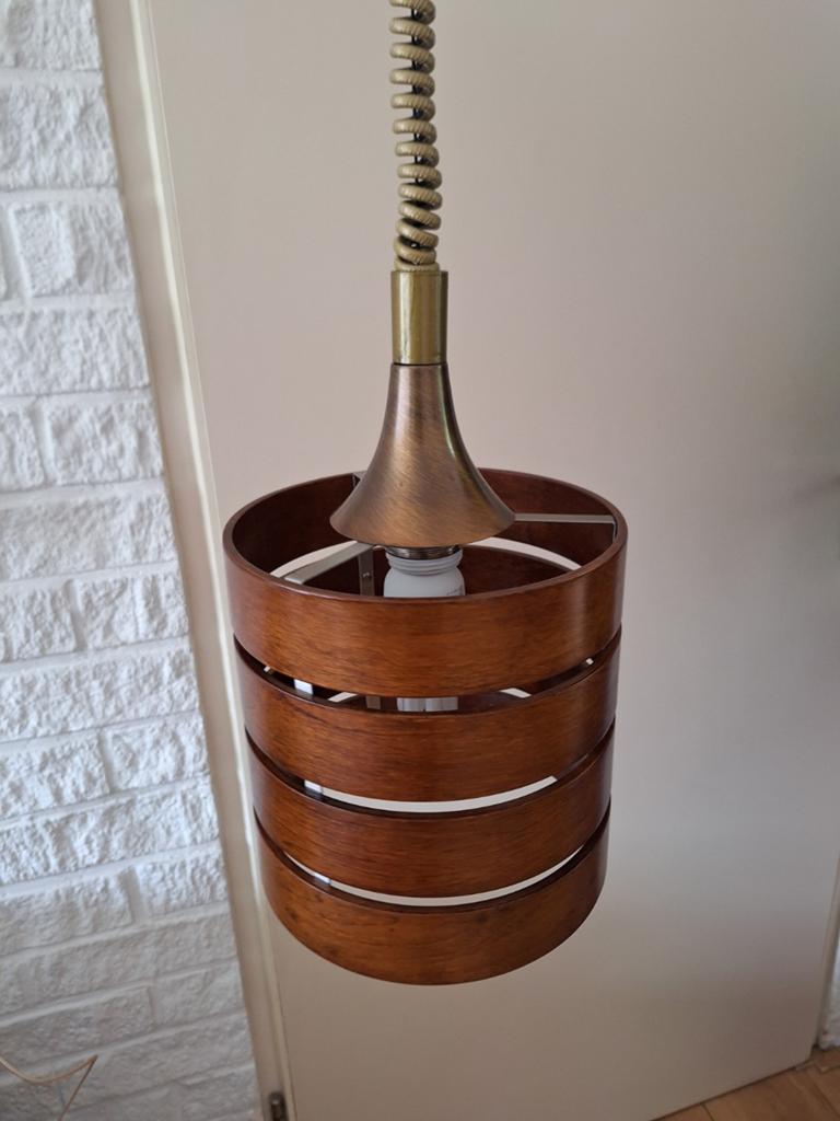 Vintage hanglamp steinhauer, Ophalen of Verzenden, Minder dan 50 cm