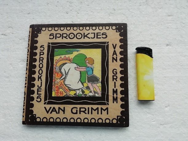 Sprookjes van Grimm - Vintage Boekje, Boeken, Ophalen of Verzenden, Gelezen, Gebroeders Grimm