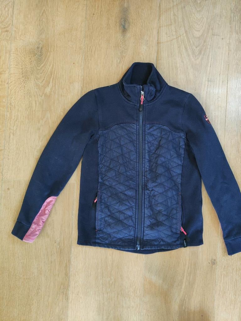 Decathlon Fouganza vest maat 134/140, Gebruikt, Meisje, Trui of Vest, Decathlon