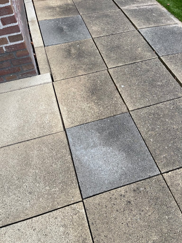 Tuintegels gratis op te halen......, Ophalen, Gebruikt, 10 m² of meer, Beton