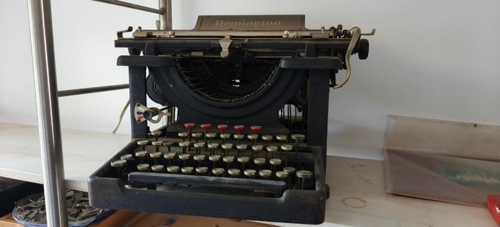 vintage Remington schrijfmachine,, Ophalen