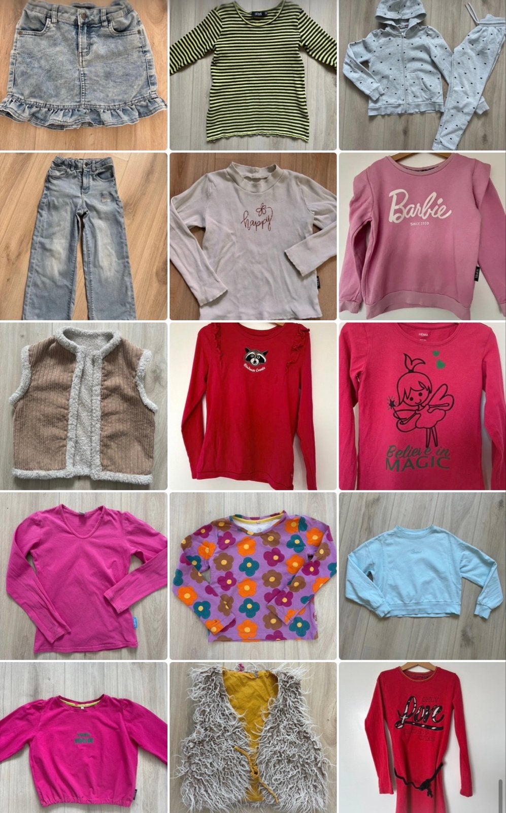 Kledingpakket meisje 122-128 winter/herfst, Ophalen of Verzenden, Gebruikt, Maat 128