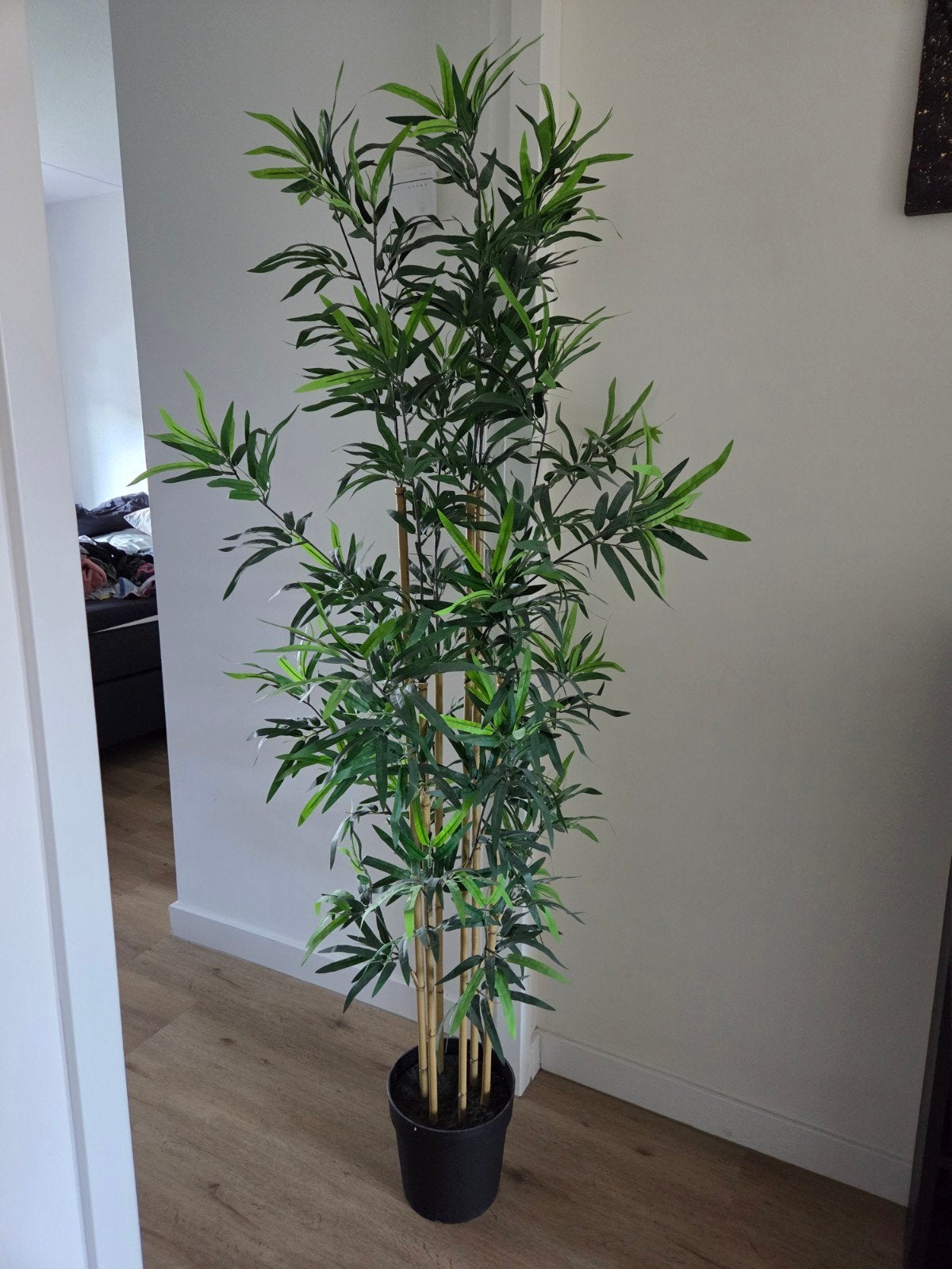IKEA Fejka kunst bamboe 180cm, Ophalen, Groen, Kunstplant, Zo goed als nieuw