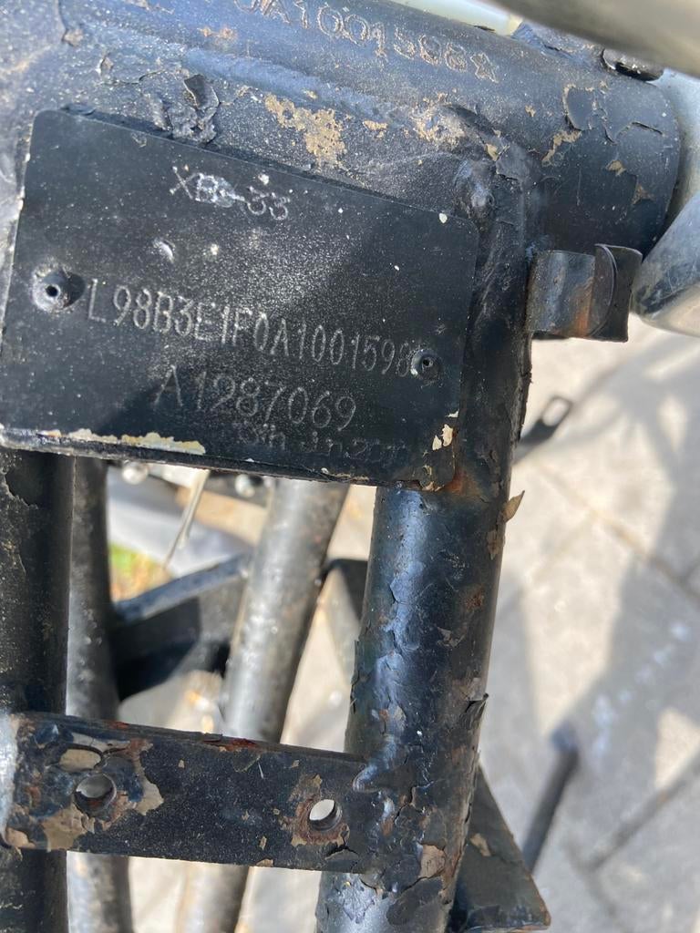 Frame van kleine crossmotor, Ophalen of Verzenden, Gebruikt, Frame