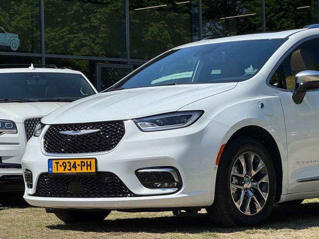 Chrysler Pacifica 3.6 V6 Hybride Pinnacle (bj 2023), Automaat, Gebruikt, Euro 6, Wit